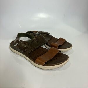 Merrell Around town backstrap sandals two toned vertiver size 6